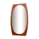 Teak mirror Italy 1950 58x100cm