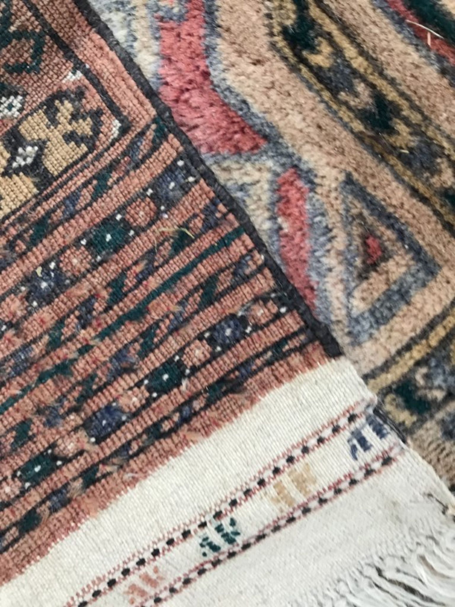 Tapis vintage turkmen afghan 161x242 cm