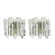 Pair of wall sconces Kalmar, Austria, 1960s