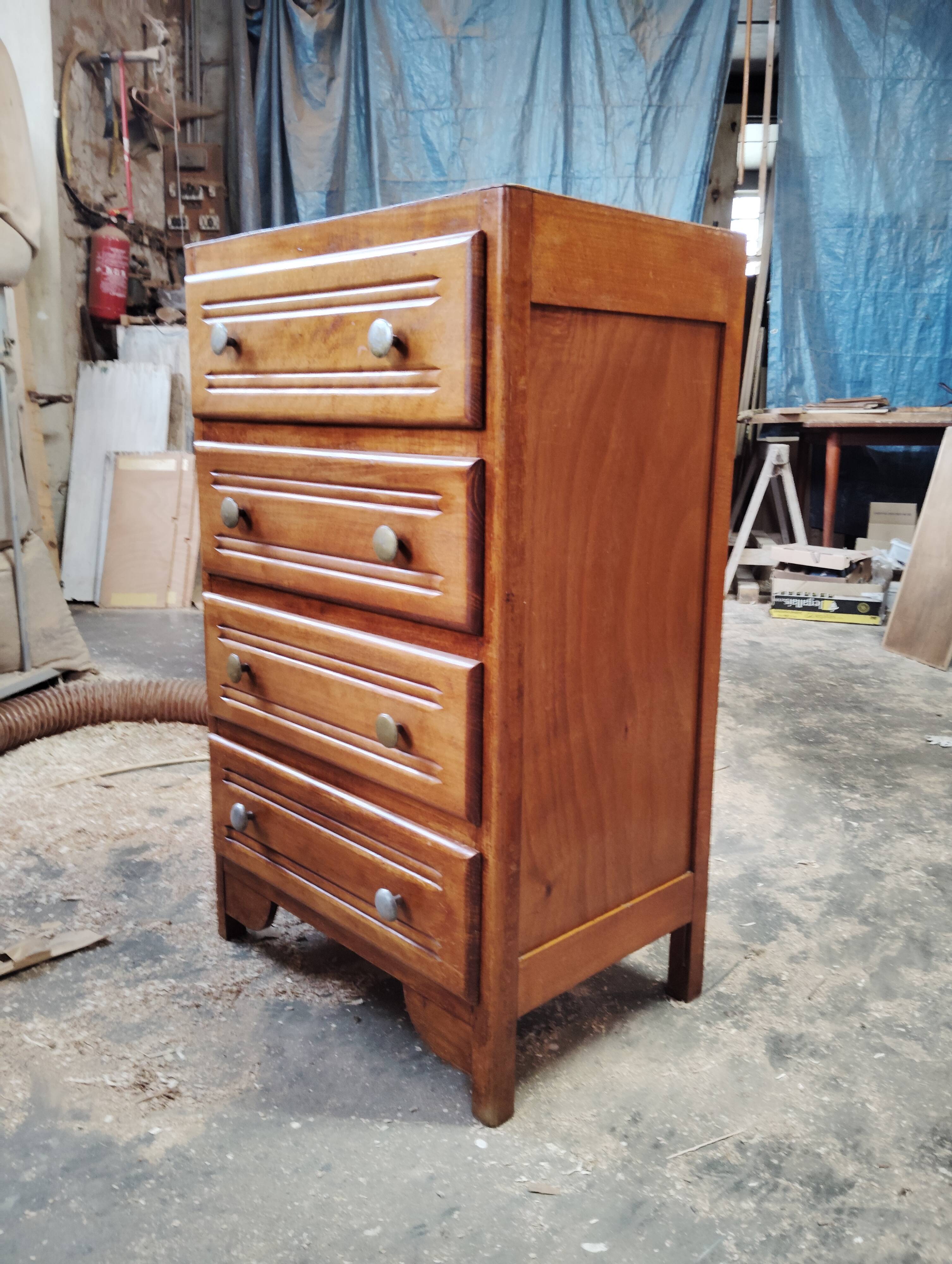 High chest of drawers/Vintage chest of drawers