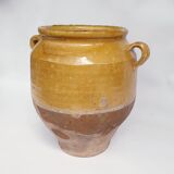 Pot a graisse confit vernissée ancien