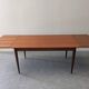 Scandinavian extendable teak dining table from the 50s/60s