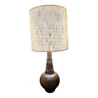 Marius Bessone ceramic lamp Vallauris 1950