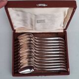 12 silverplated teaspoons