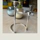 Bmf nagel silver metal chandelier