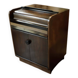 Meuble bar Supraphon avec tambour à enroulement
