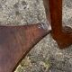 Saddle door plant in chiseled wood and marble art deco