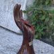 Hand vase in flamed enamelled ceramic stamped vintage vallauris
