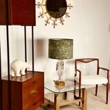 Bookcase Scandinavian modular storage unit in teak 1960