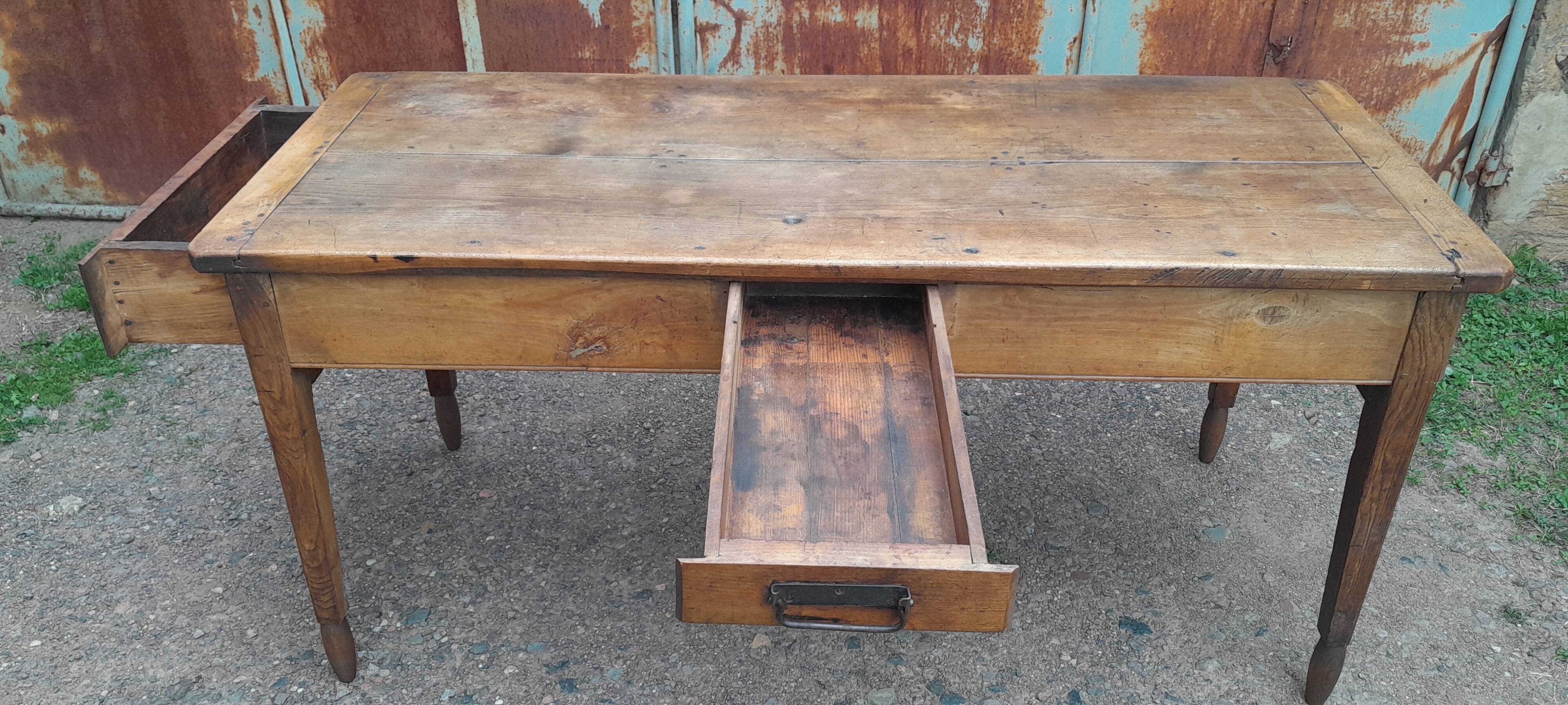 Antique farmhouse table
