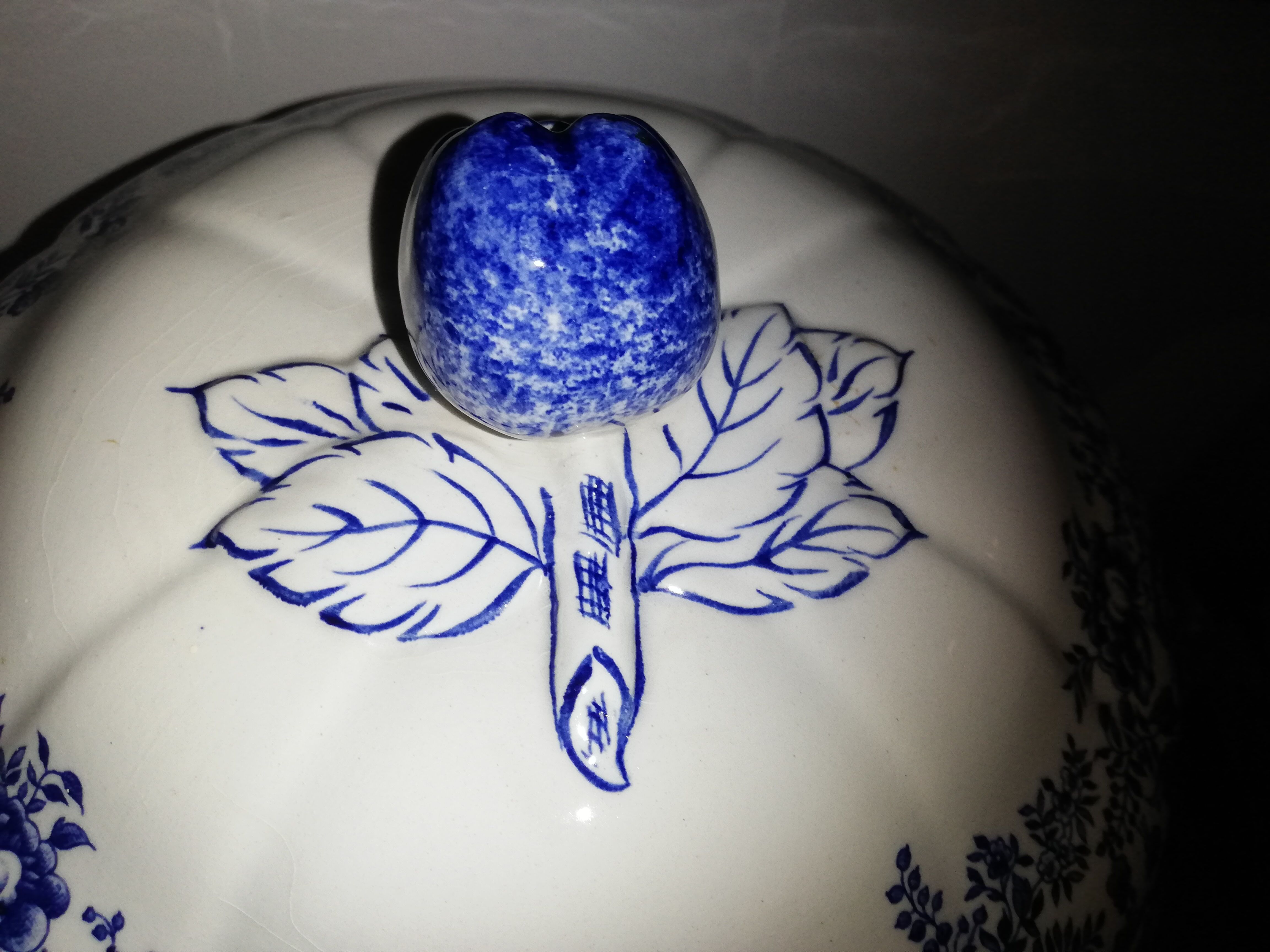 Porcelain soup bowl Lunéville KG