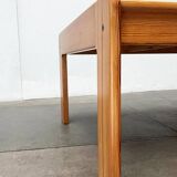 Vintage coffee table in Swedish pine by Yngve Ekström for Swedese, 1970s.