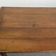 Antique oak dining table from the late 18th century with extendable leaves