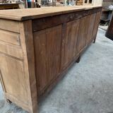 Huge mid-20th century sideboard in solid oak