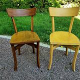 Pair of vintage bistro chairs