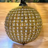 Magnificent and spectacular vintage Italian spherical chandelier.