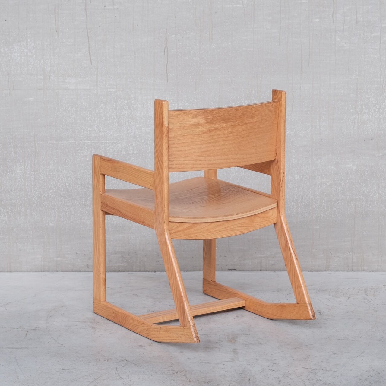 Pair of modernist mid-century rocking chairs