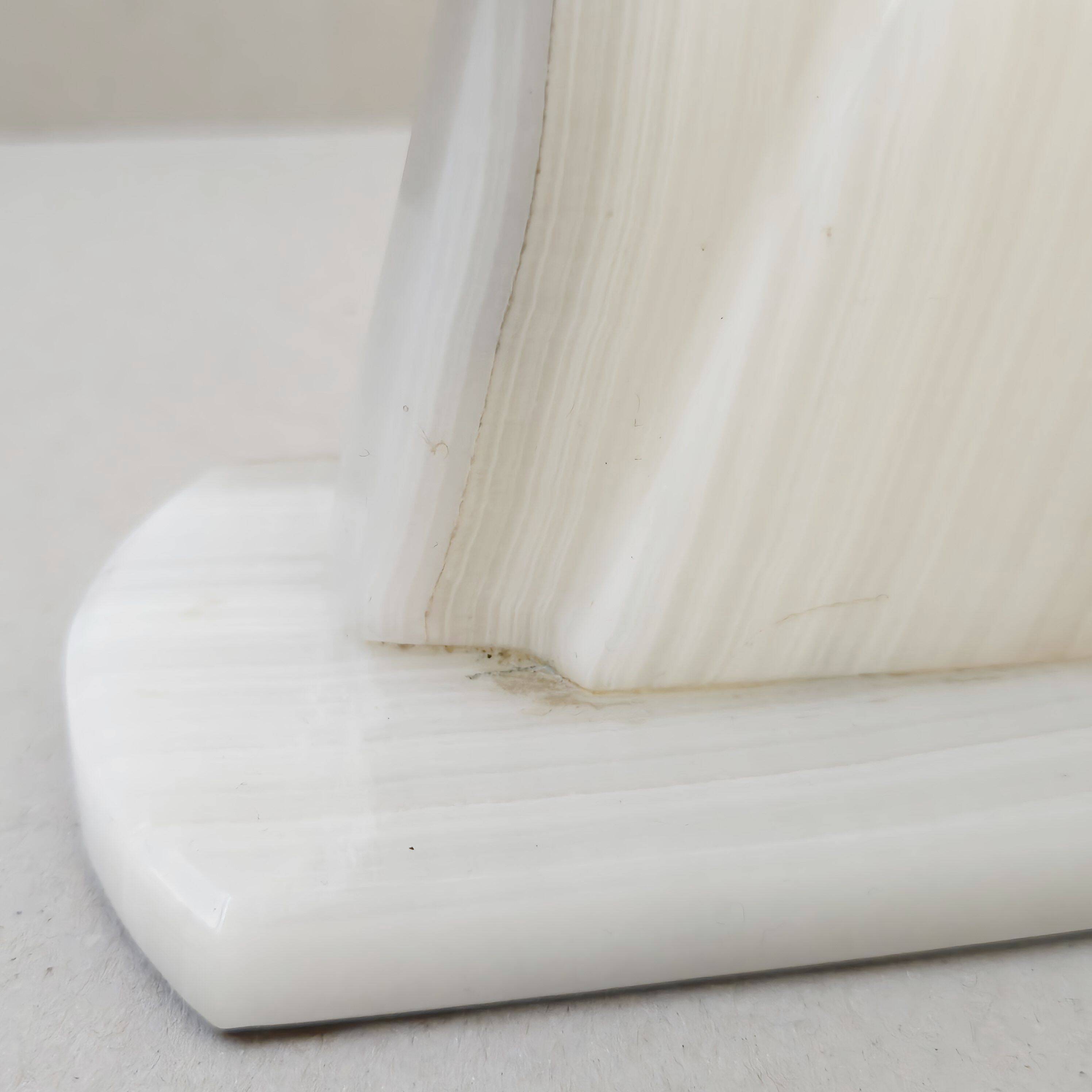 Pair of vintage 1970s onyx bookends