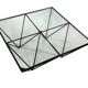 Vintage coffee table steel wire coffee table minimalist design