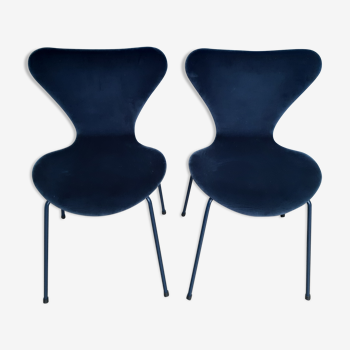 Lot chaises série 7 édition d'Arne Jacobsen éditées par  Fritz Hansen & Lala berlin