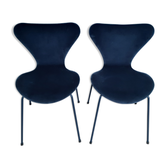 Lot chaises série 7 édition d'Arne Jacobsen éditées par  Fritz Hansen & Lala berlin
