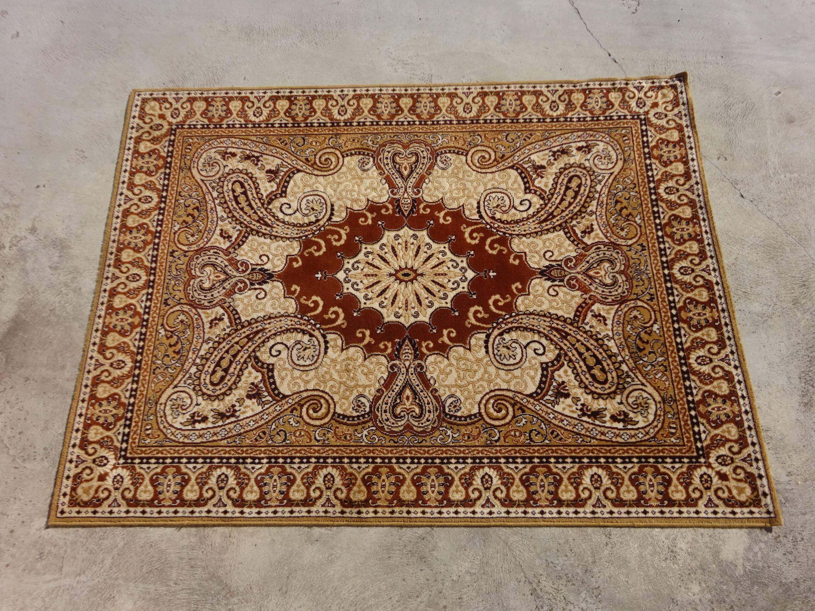 100% pure wool rug 170x230 cm