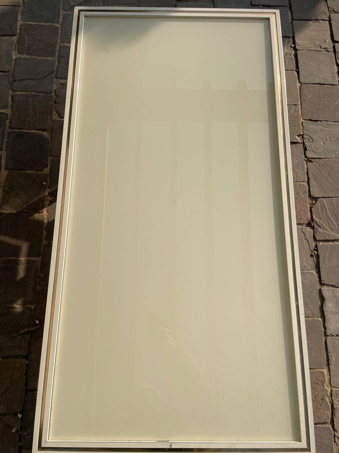 2 vintage 1970s ivory coffee tables