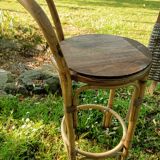 Bamboo bar stool