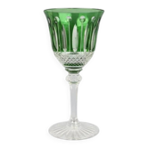 Verre en cristal Saint Louis Tommy émeraude 18,5 cm