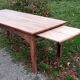 Oak and chestnut farm table