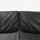 Iconic black leather DS-2011 sofa by De Sede, Switzerland ca. 1980
