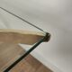 Table basse italienne en laiton