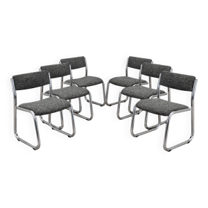 ensemble de six chaises,