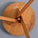 Original S31 stool in solid elm by Pierre Chapo, circa 1980.
