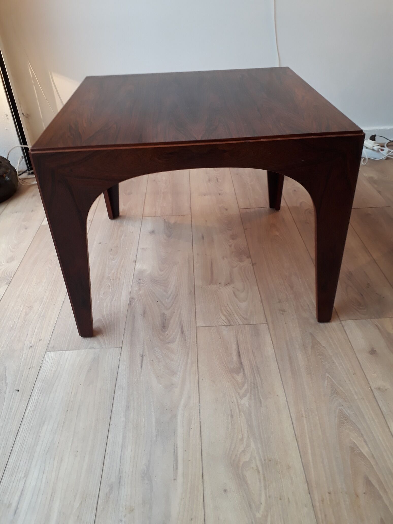 Coffee table by Hohnert Design in rosewood