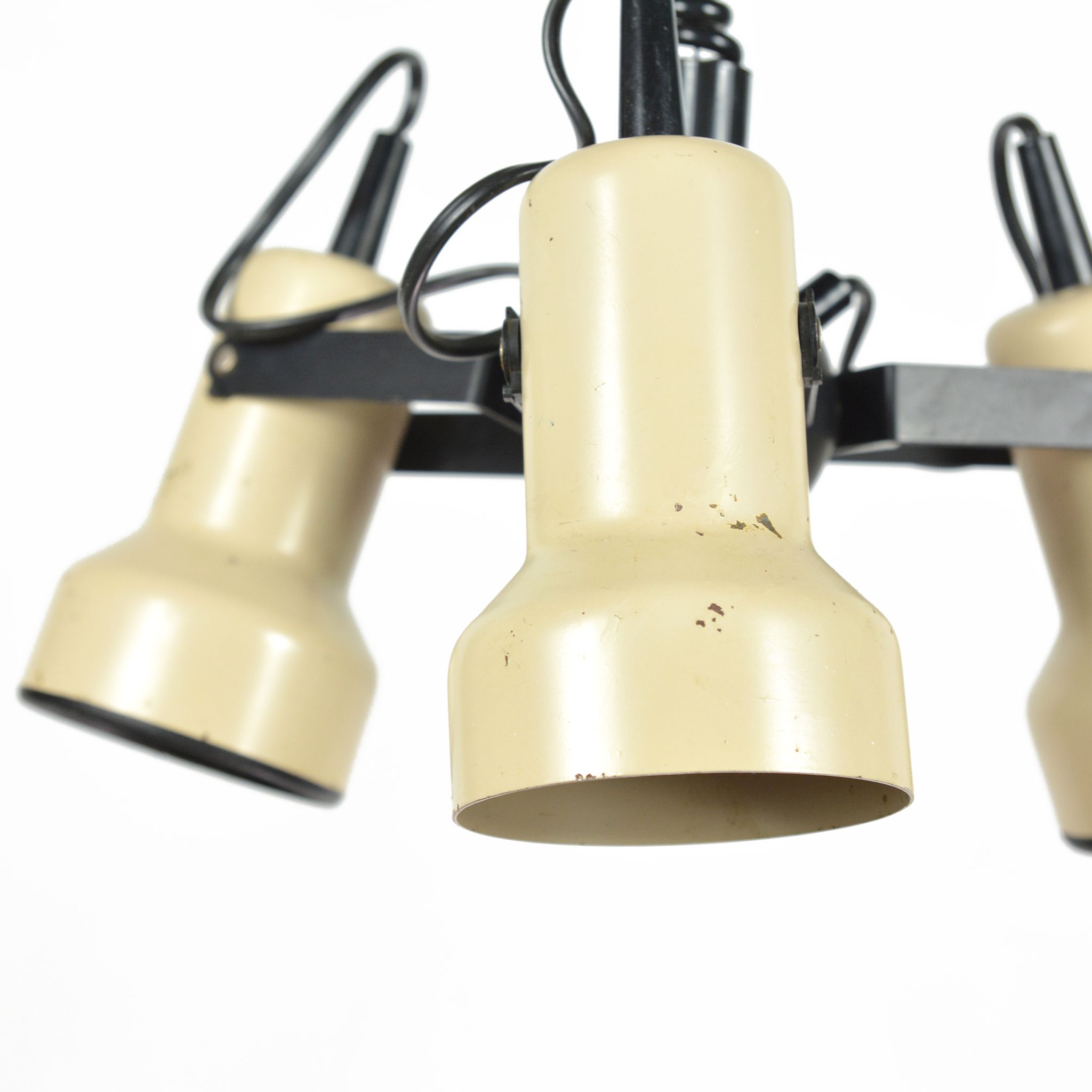 1970s space age pendant lamp Richard Essig Besigheim, Germany