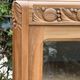 Rare pair of Art Deco glass columns in solid walnut – renovated
