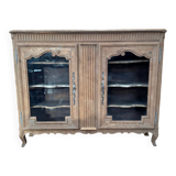 Antique oak dresser - sandblasted
