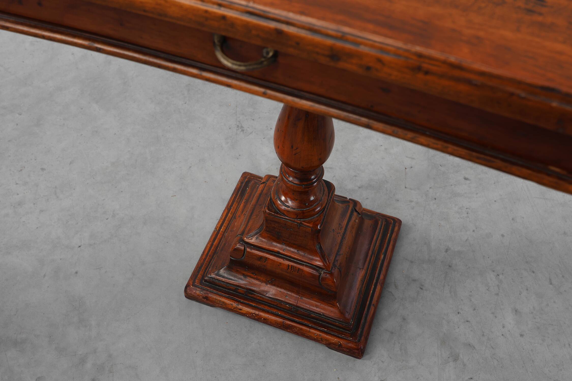 Pair of 20th century English nightstands in George IV style