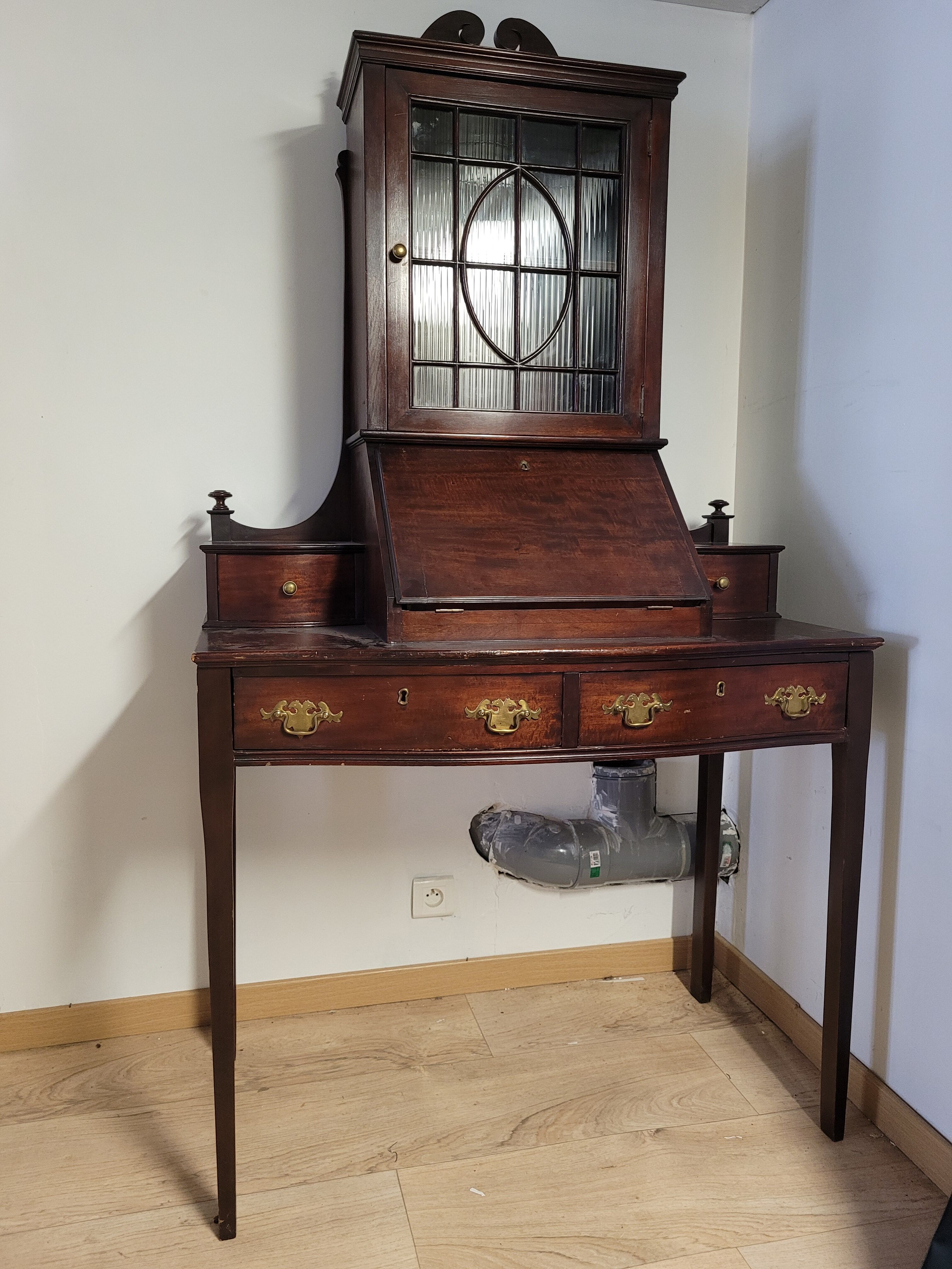 Bureau à gradin de style nord américain fin XIXème siècle