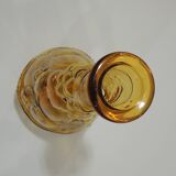 Italian amber/vintage glass carafe