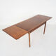 Mid-century teak extendable dining table, 1950's