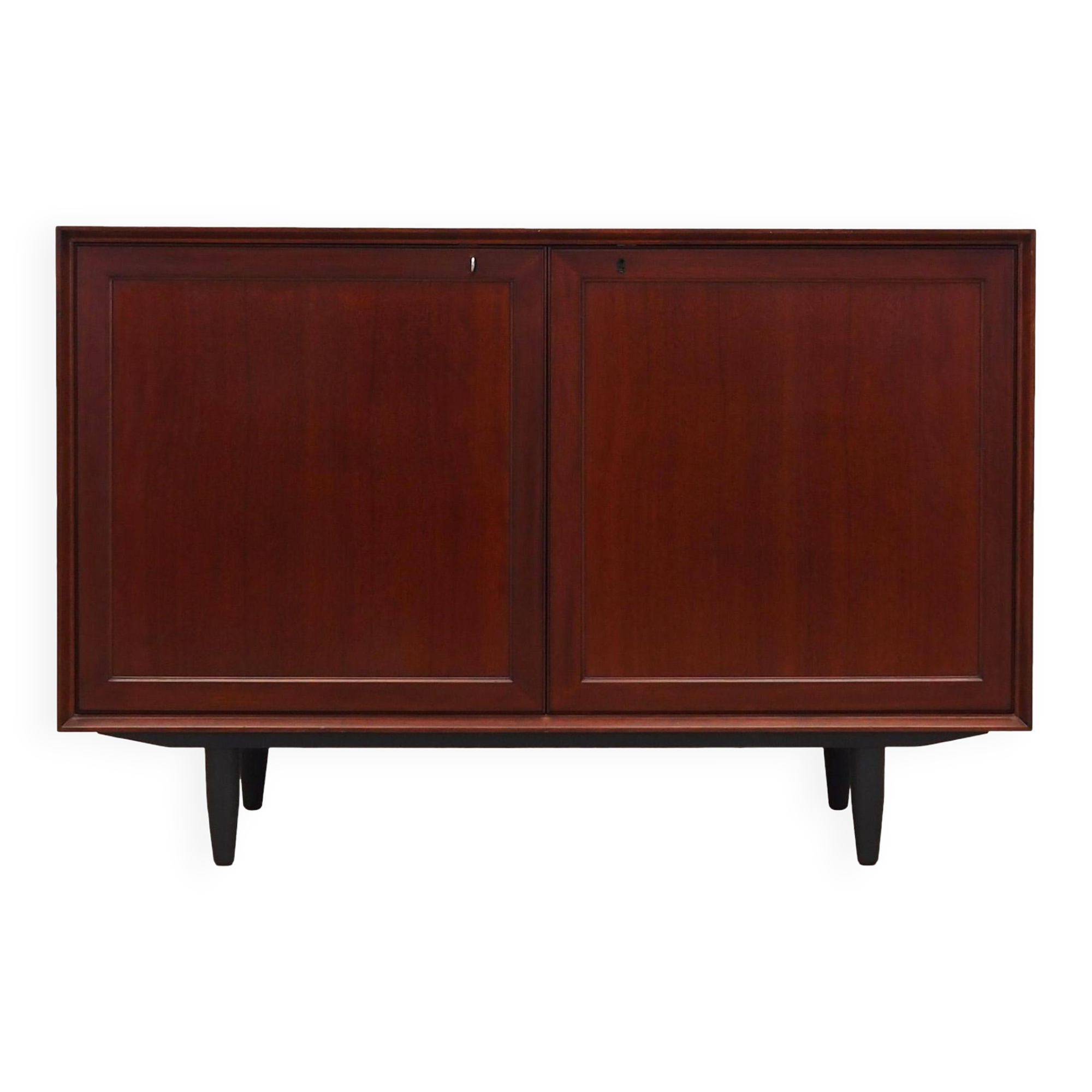 Mahogany cabinet, Danish design, 1970s, manufacturer: PMJ Viby J