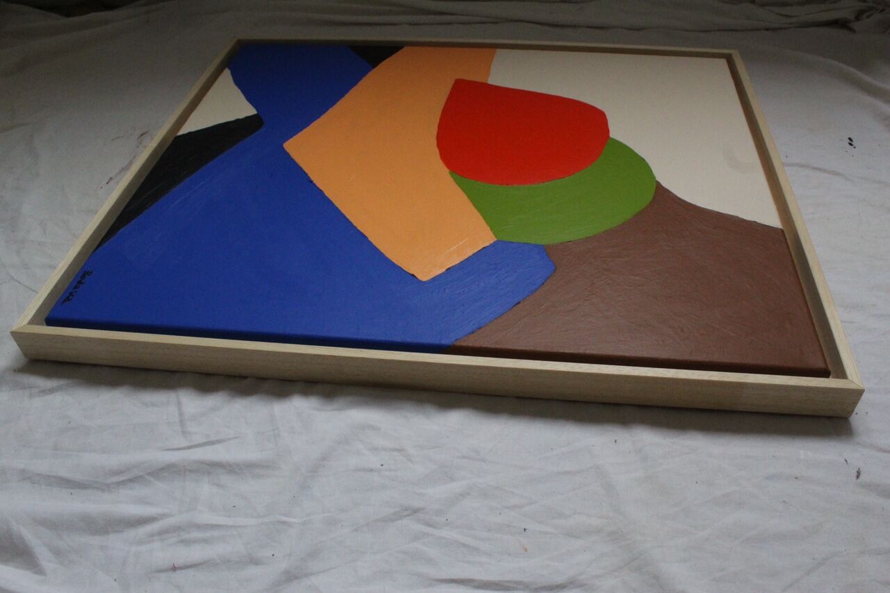 Colorful abstract "in your arms"