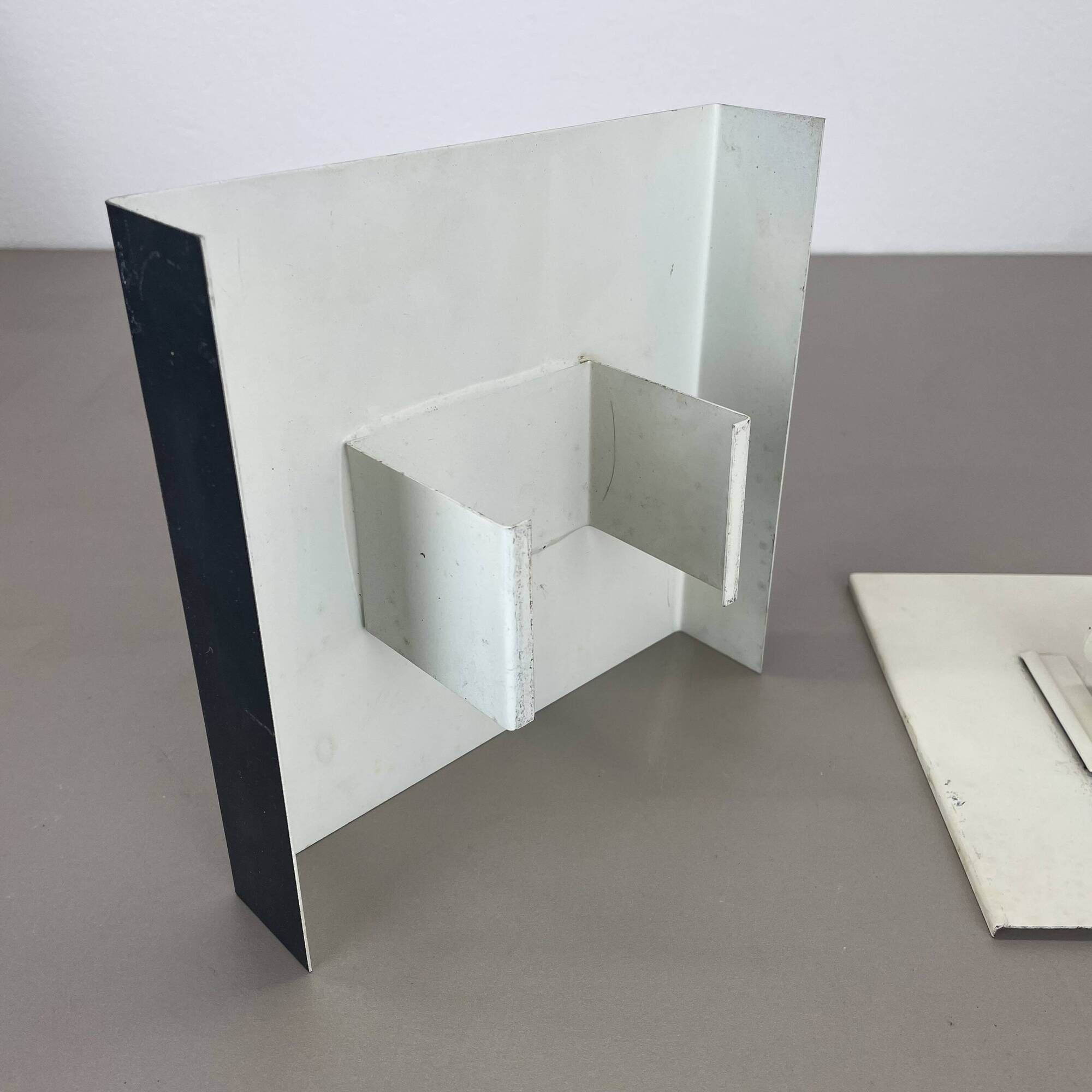 rare cubic Charlotte Perriand LES ARCS Style Wall Light by COSACK, Germany