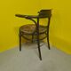 Antique bentwood armchair, late 19th century