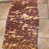 Pink marble coffee table