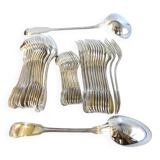 Silver-plated cutlery set, net model - 38 pieces