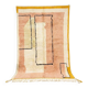 Tapis berbère - beni ouraine tapis - traditionnel coloré taille 2/3 m