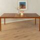 Rare extendable teak dining table by H.W. Klein for Bramin (1960s)